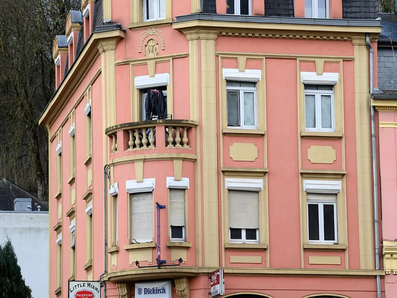 Pink shop — Brasserie Bei der Gemeng, Differdange